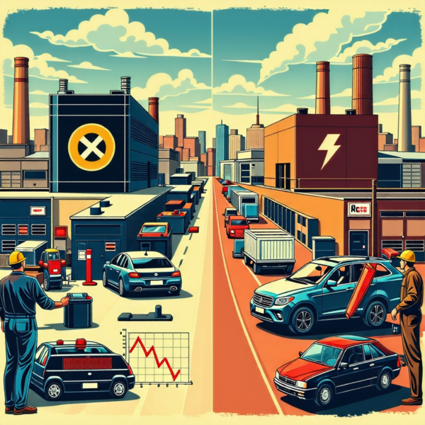 인공지능(AI)이 그린 배터리 업계 이미지 [출처=뤼튼테크놀로지스]