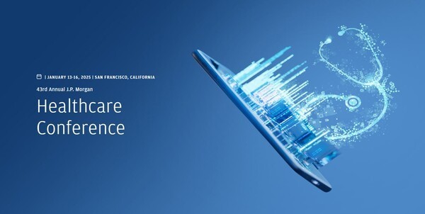 [사진=JP모건 헬스케어 콘퍼런스 홈페이지 메인 화면 캡처]