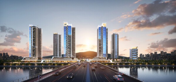 부산 수영1구역 재개발 사업 조감도 [사진=GS건설]