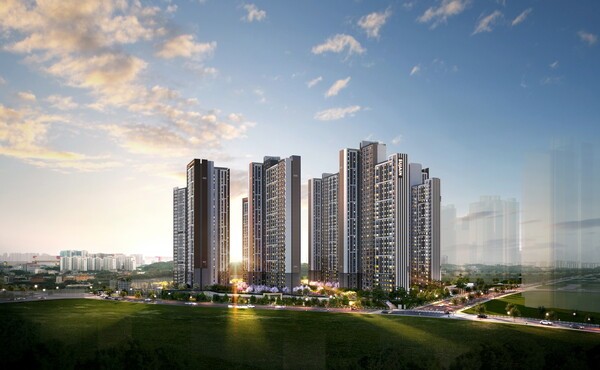 평택 브레인시티 수자인 투시도[사진=BS한양]