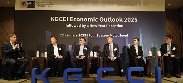 한독상의 '2025년 경제 전망' 행사. [제공=주한독일상공회의소]