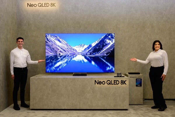 삼성전자가 CES 2025 퍼스트룩 행사에서 공개한 Neo QLED 8K TV [출처=삼성전자]
