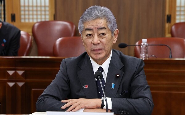 이와야 다케시 일본 외무상[연합]