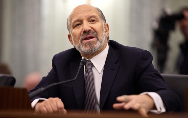 러트닉 미국 상무부 장관 지명자[연합]