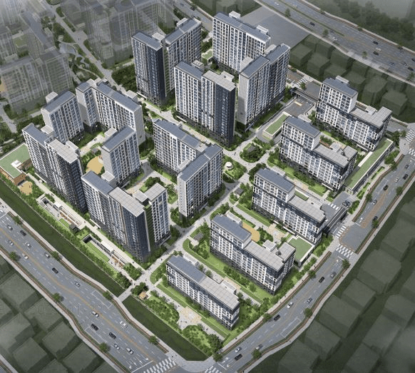 고양창릉 A4블록 조감도.[출처=LH]