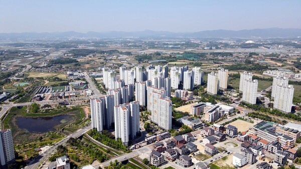 충북 혁신도시 전경.[출처=충북도]