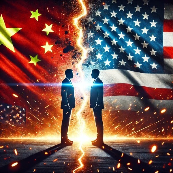 도널드 트럼프 미국 대통령이 중국에 대해 예고했던 10% 추가 관세가 '반전' 없이 예정대로 발효된 가운데 중국 역시 곧바로 '맞출 관세'로 대응하고 나섰다. [출처=EBN AI 그래픽 DB]