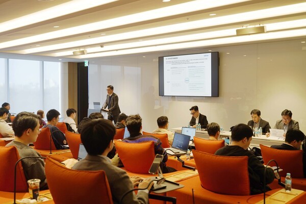 지난 5일 열린 대한전선의 기업설명회 모습. [출처=대한전선]