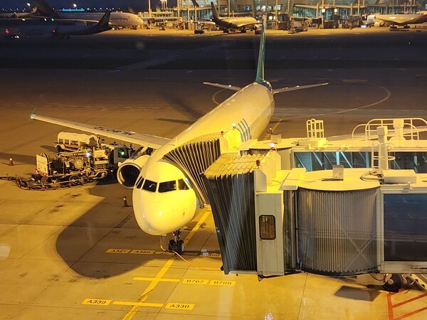 에어서울 항공기. [사진=류용환 기자]