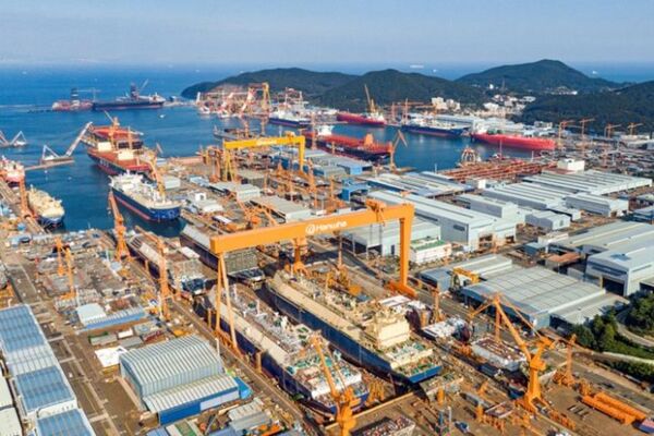 ▶ 한화오션 옥포조선소 [제공=한화오션]