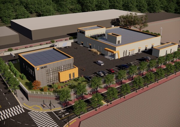 솔리비스 횡성공장 조감도 [출처=솔리비스]