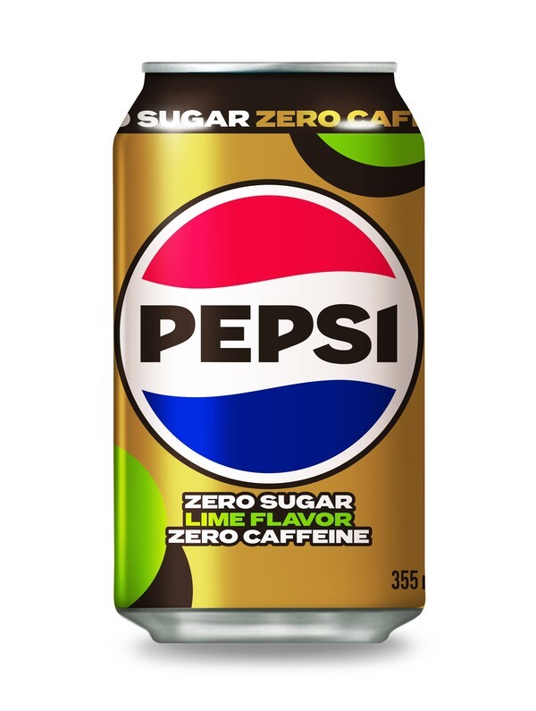 펩시 제로슈거 라임향 제로카페인 355캔. [출처=롯데칠성음료]