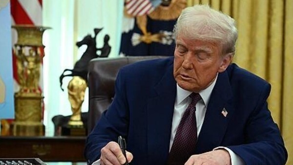 도널드 트럼프 미국 대통령이 한국 등 부가가치세 제도를 가진 나라들을 대미 관세 부과 국가와 사실상 동렬에 놓고 상호 관세를 부과할 것임을 시사했다. [출처=연합]