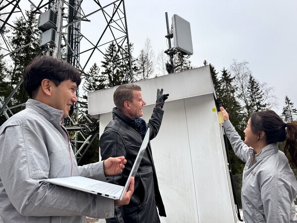 KT 초고집적 안테나 기술 검증 관련 사진. [출처=KT]