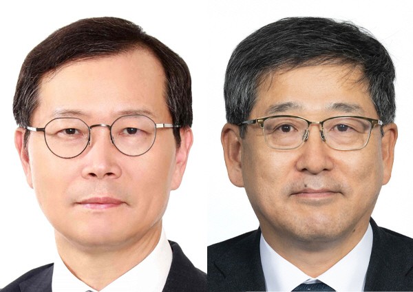 이주태 미래전략본부장(왼쪽), 천성래 사업시너지본부장 [출처=포스코홀딩스]