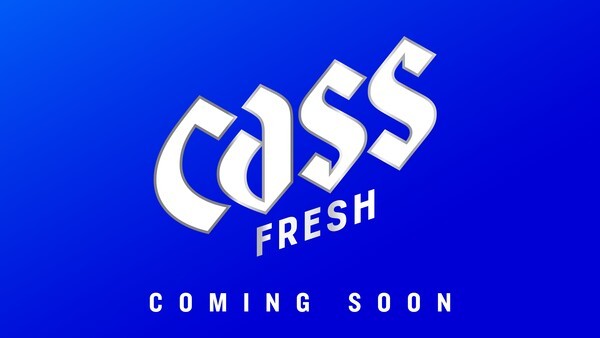 카스의 새 비주얼 브랜드 아이덴티티(VBI). [출처=오비맥주]