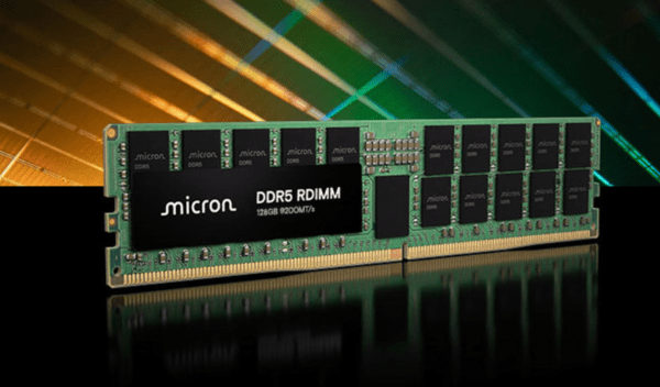 10나노급 6세대 공정이 적용된 마이크론의 DDR5 [출처=마이크론 사이트 캡처]