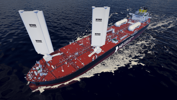 HVS 풍력보조 추진 PC선 조감도[출처=HD현대미포]