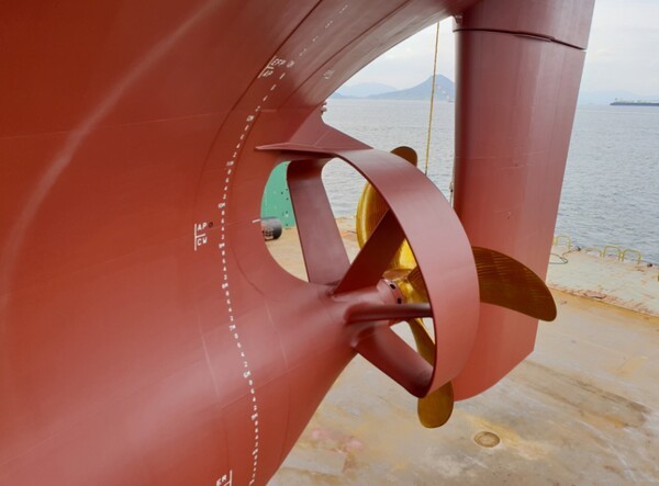 유조선에 적용된 SAVER Stator-D [출처=삼성중공업]