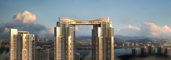 래미안 헤리븐 반포 스카이브릿지[출처=삼성물산 ]