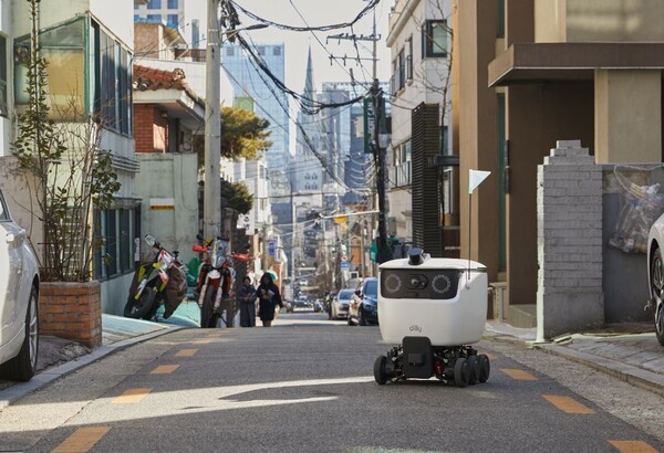 배민 '배달 로봇' [출처=우아한형제들]