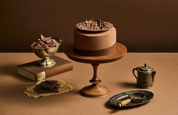 워커힐 호텔앤리조트는 글로벌 색채 전문기관 팬톤이 선정한 2025 올해의 색 ‘모카무스(Mocha Mousse)’를 테마로 한 케이크를 출시한다. [출처=워커힐 호텔앤리조트]