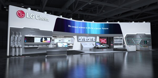 LG화학의 인터배터리 2025 부스 조감도 [출처=LG화학]