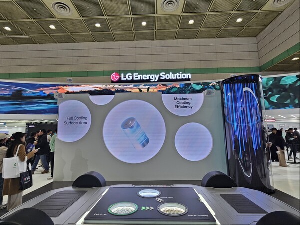 LG에너지솔루션 '인터배터리 2025' 부스 전경 [출처=진운용 기자]