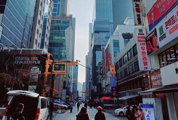 서울 강남거리 전경. [출처=ebn]