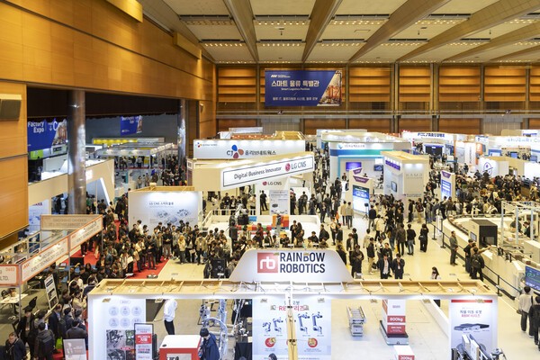 스마트공장·자동화산업전 2024 부스 전경 모습 [출처=코엑스]