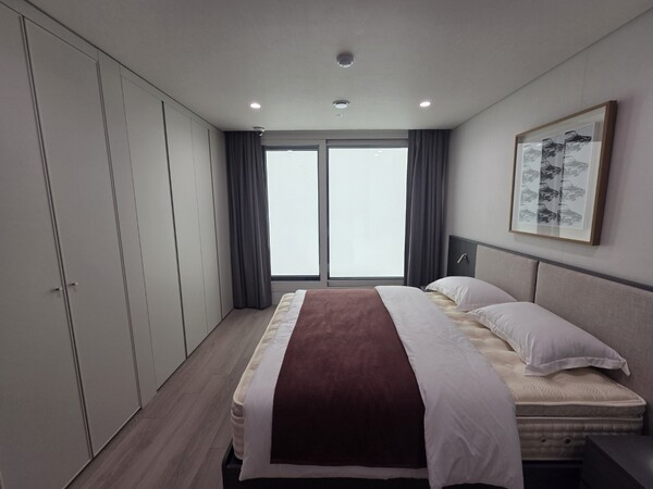 소프트클래식이 적용된 침실[사진=이승연 기자 ]