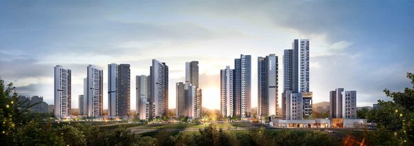 송파한양3차 재건축 투시도[출처=삼성물산 ]