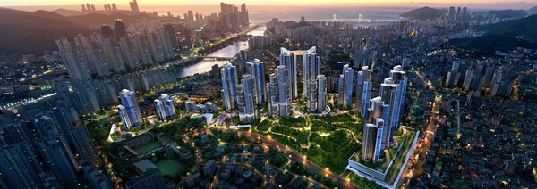 부산 연산5구역 조감도.[출처=현대건설]