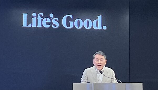 조주완 LG전자 대표이사 사장.[출처=김신혜 기자]