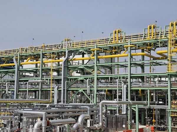 울산 남구 미포국가산업단지에 위치한 울산GPS 전경. [출처=이남석 EBN 기자]