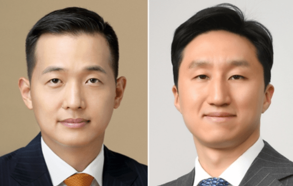 김동관 한화그룹 부회장(사진 왼쪽)과 정기선 HD현대수석부회장. [출처=각 사]