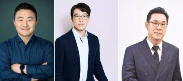 (사진 왼쪽부터)노태문 사장, 최원준 사장, 김철기 부사장 [출처=삼성전자]