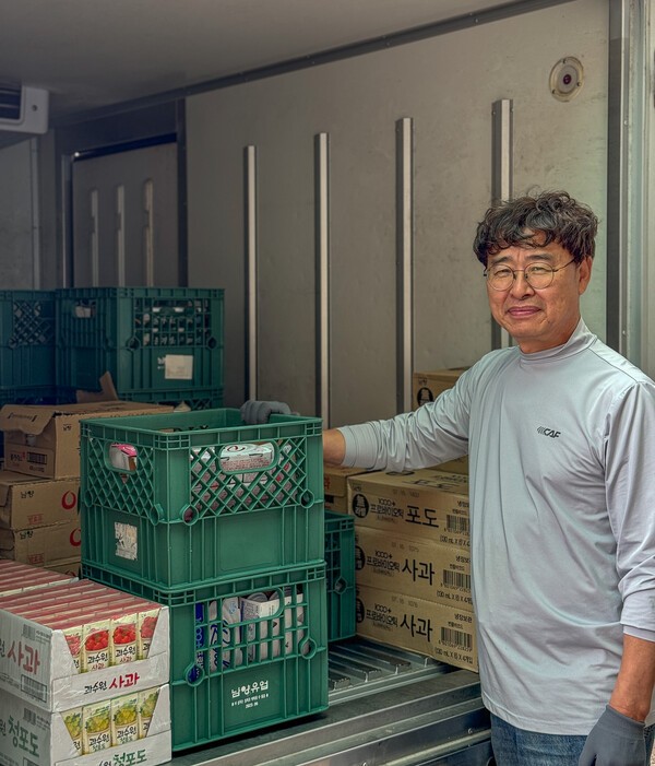 올해 16년째 남양유업 공항대리점을 운영 중인 채원일 남양유업 전국대리점협의회장. [출처=남양유업]