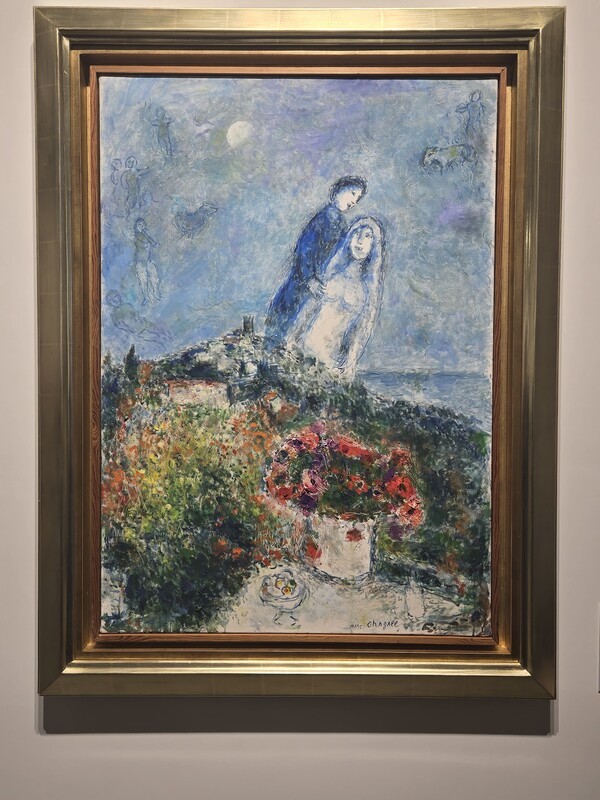 호반아트리움에 전시된 작품.