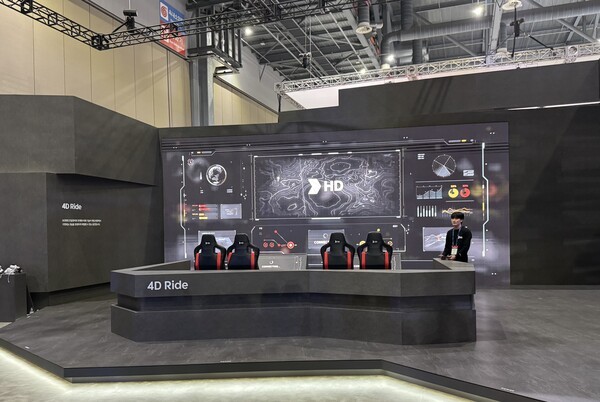 '2025 서울 모빌리티쇼' HD현대 부스 [사진=이혜미 기자 ]