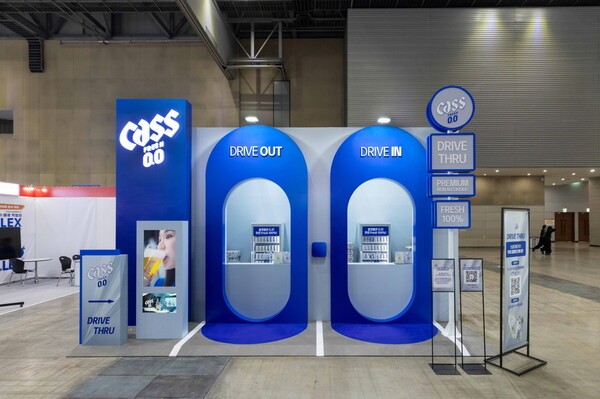 ‘2025 서울모빌리티쇼’ 카스 0.0 브랜드 체험 부스 모습. [출처=오비맥주]