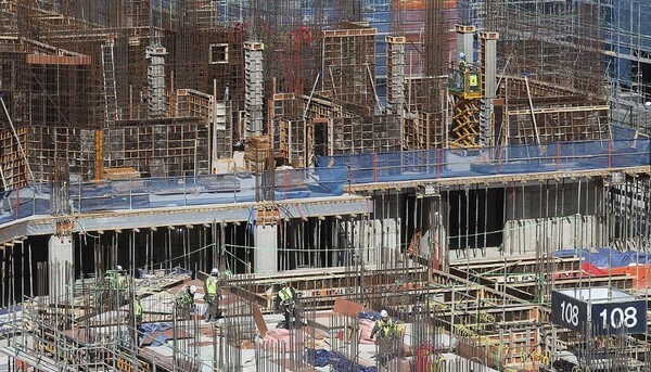 서울 시내의 한 건설 현장 모습 [출처=연합뉴스]