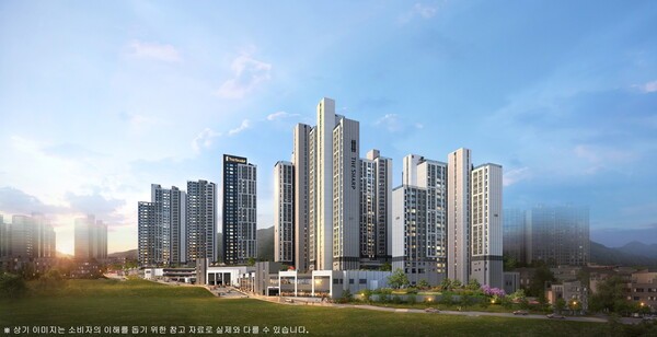 더샵 당리센트리체 투시도.[출처=포스코이앤씨]