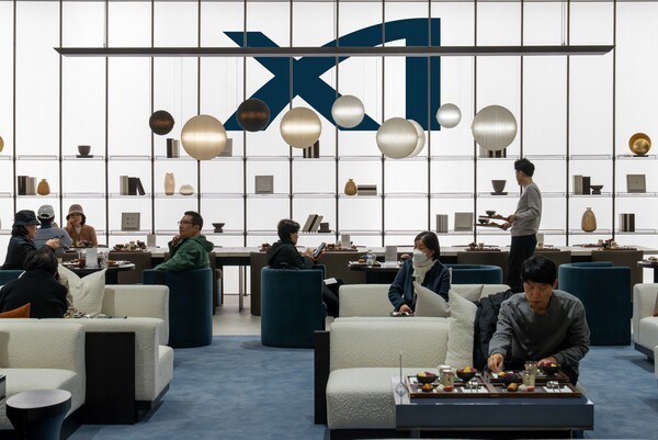 자이갤러리에서 진행된 '자이안 데이' 행사에 참여중인 사진[출처= GS건설]