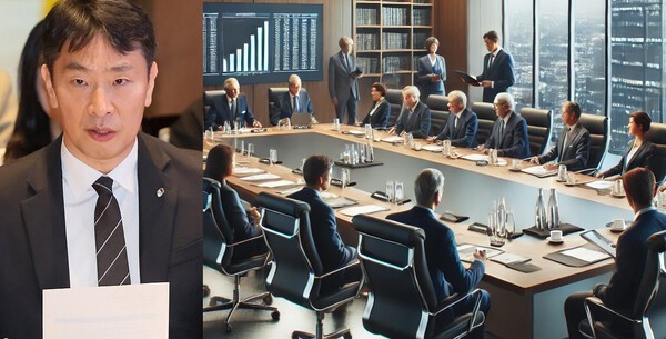 금융 이사회 감시 역할을 강조했던 이복현 금융감독원장이 이사회 역량 향상에 팔을 걷었다. 이복현 원장은 해당 교육 프로그램을 금융연수원과 직접 논의하며 챙겨왔다[출처=EBN 챗 GPT ]