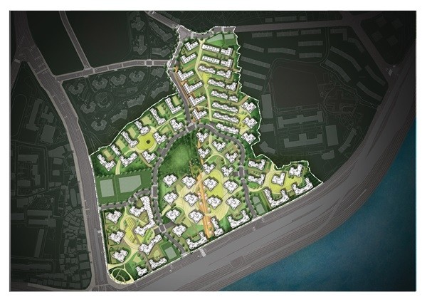 한남5구역 재건축 배치도.[출처=한남5구역 조합 홈페이지]