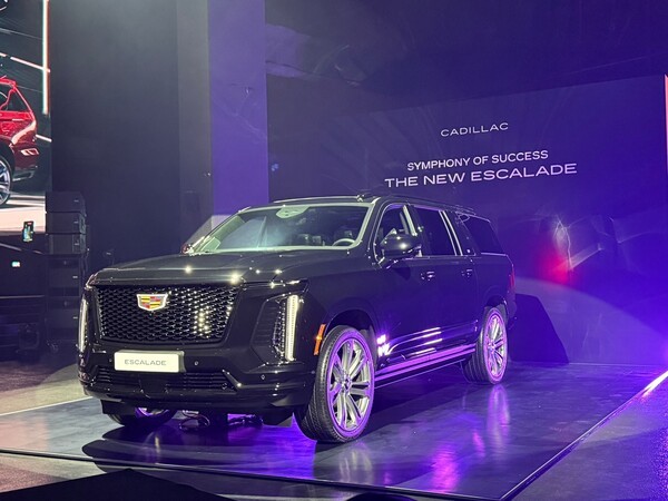 캐딜라 더 뉴 에스컬레이드[사진=김태준 기자]