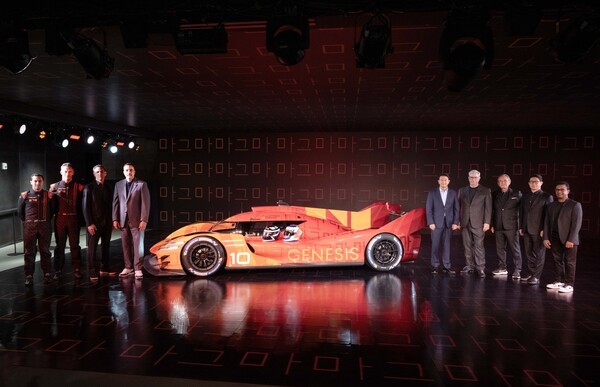제네시스 마그마 레이싱 'GMR-001 하이퍼카' [출처=제네시스]