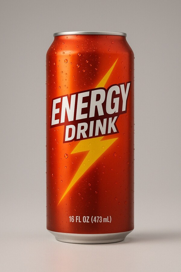 기능성 음료가 봄 시즌 주요 카페 트렌드로 부상 중이다. 에너지 드링크 모습. [출처=챗GPT]