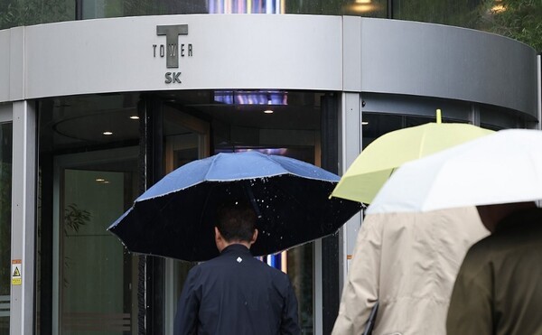 22일 서울 중구 SK텔레콤 본사 모습 [출처=연합뉴스]